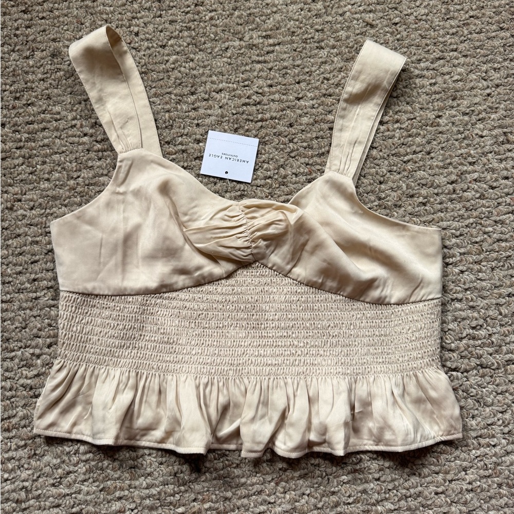 American Eagle Satin Tank top
